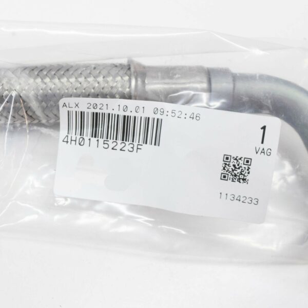 4H0115223F - NEW AUDI A8 4H D4 OIL HOSE 4H0115223F ORIGINAL