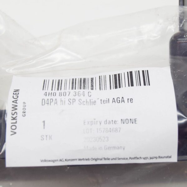 4H0807364C - NEW AUDI A8 D4 REAR BUMPER RIGHT CLOSING ELEMENT 4H0807364C ORIGINAL