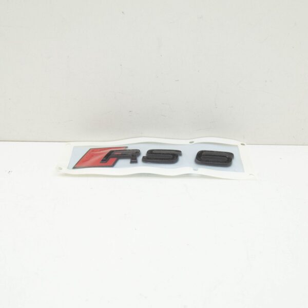 4K0853740T94 - NEW AUDI RS6 A6 C8 REAR RS6 EMBLEM INSCRIPTION BADGE 4K0853740T94 ORIGINAL