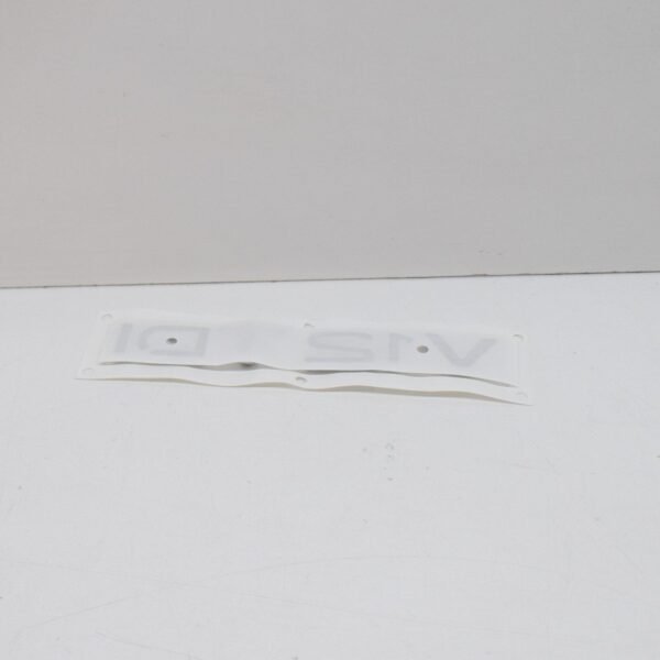 4L0853743D2ZZ - Audi A8 Q7 4L V12 TDI Rear Lettering Badge Emblem 4L0853743D2ZZ ORIGINAL
