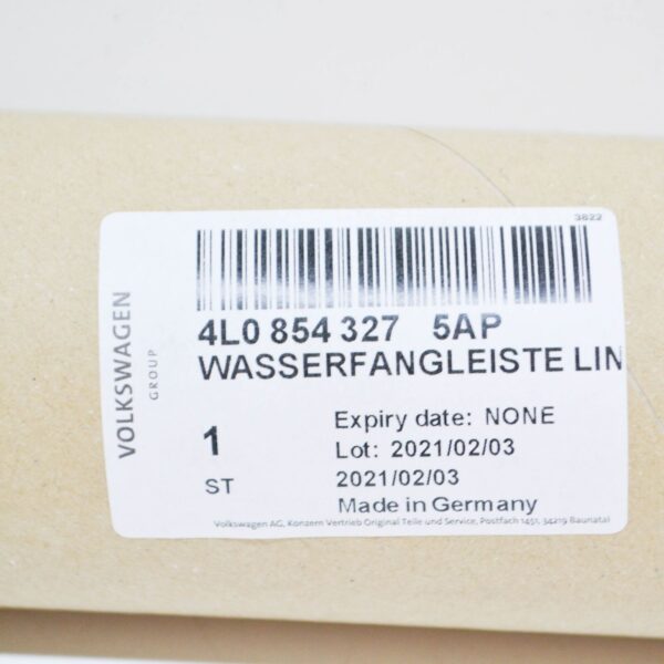 4L08543275AP - NEW AUDI Q7 4L FRONT LEFT WINDSHIELD WATER DEFLECTOR 4L08543275AP 2015