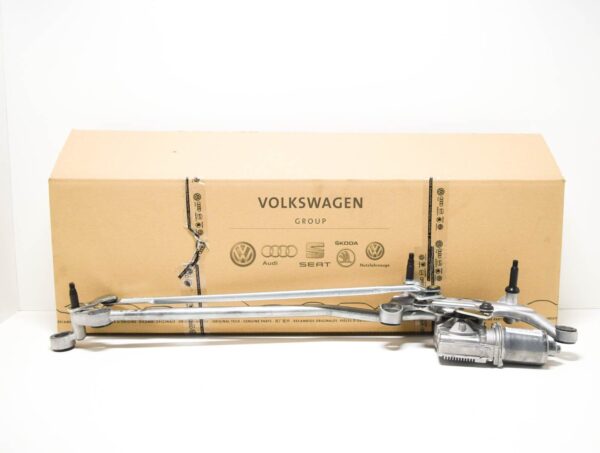 4L1955023F - NEW AUDI Q7 4L FRONT WINDSCREEN LINKAGE W/MOTOR LHD 4L1955023F ORIGINAL