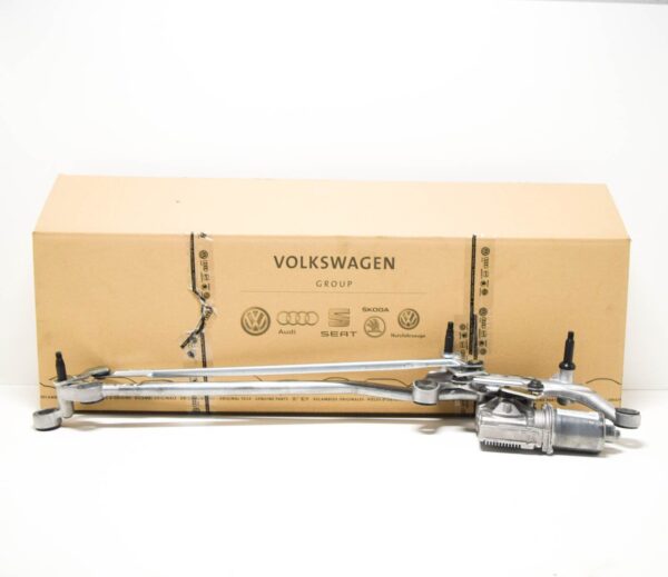 4L1955023F - NEW AUDI Q7 4L FRONT WINDSCREEN LINKAGE W/MOTOR LHD 4L1955023F ORIGINAL
