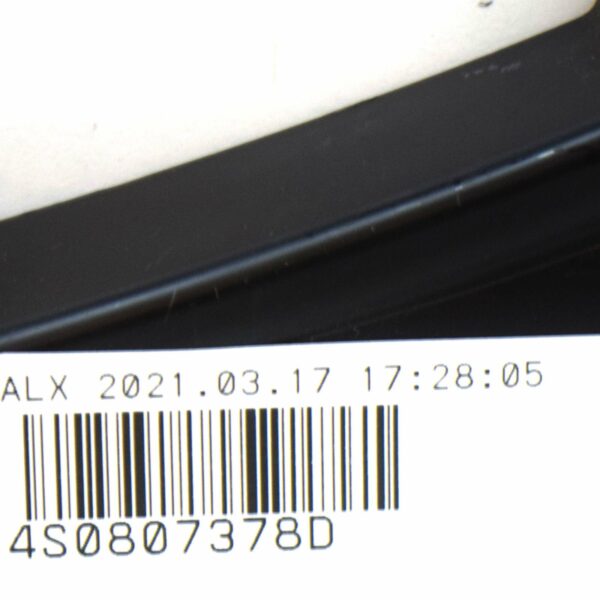 4S0807378D - NEW AUDI R8 SPYDER 4S REAR RIGHT BUMPER CARRIER GUIDE 4S0807378D