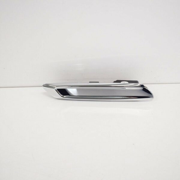 51137336645 - NEW BMW F10 EXTERIOR FRONT FENDER TRIM CHROMED LEFT 51137336645 7336645 ORIGINAL