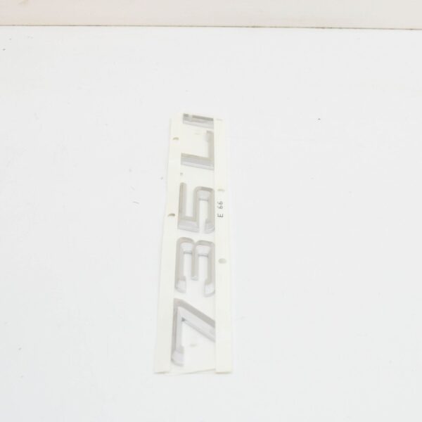 51147033241 - BMW 7 E66 Trunk Lid 735Li Emblem Badge 51147033241 ORIGINAL