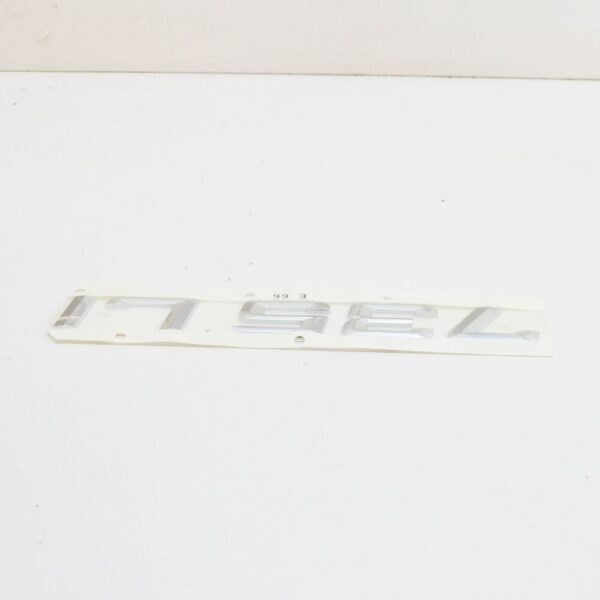 51147033241 - BMW 7 E66 Trunk Lid 735Li Emblem Badge 51147033241 ORIGINAL