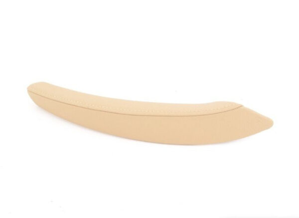 51416970168 - BMW X5 E70 Right Door Leather Handle Beige Trim 51416970168 ORIGINAL