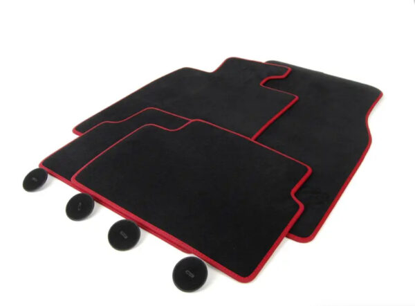 51477324833 - MINI CLUBMAN R55 Velours Floor Mats Carbon Set LHD 51477324833 ORIGINAL