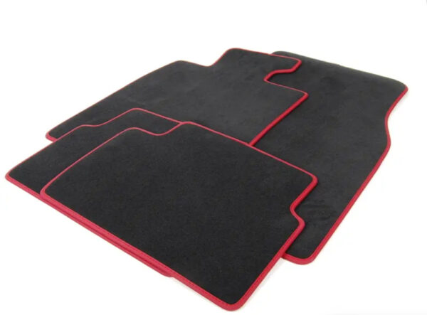 51477324833 - MINI CLUBMAN R55 Velours Floor Mats Carbon Set LHD 51477324833 ORIGINAL