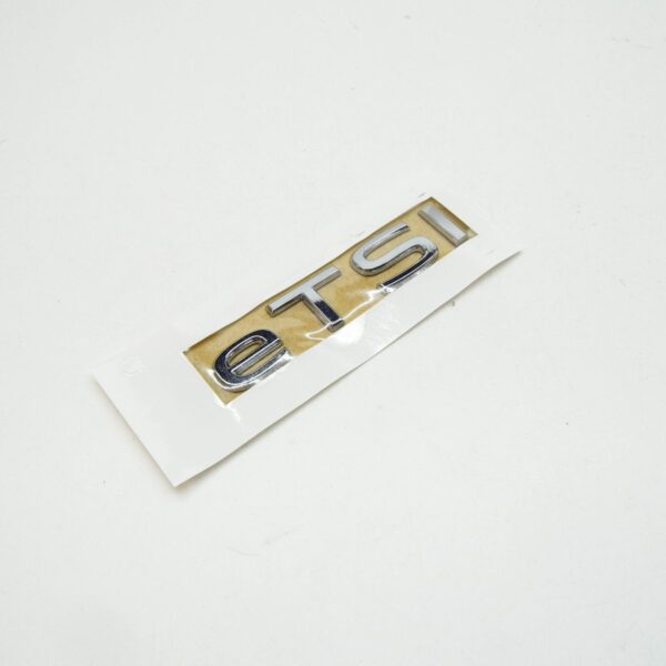 5H0853675L - VW GOLF MK8 Rear 'ETSI' Emblem Badge Inscription 5H0853675L2ZZ ORIGINAL