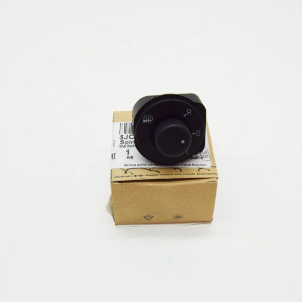 5JC959565 - SKODA RAPID NH Exterior Mirror Adjustment Switch RHD 5JC959565REH ORIGINAL