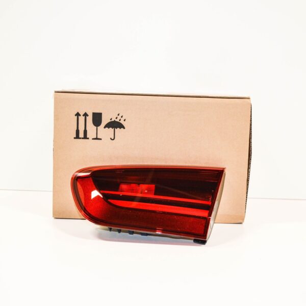 63217456504 - NEW BMW 1 F20 M REAR TRUNK LID RIGHT TAILLIGHT BLACK LINE 63217456504 ORIGINAL