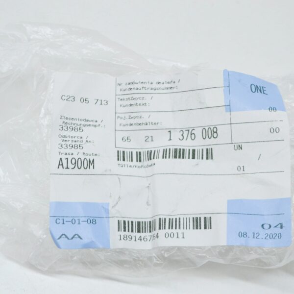 65211376008 - NEW BMW 3 E36 ANTENNA SEALING GROMMET 65211376008 1376008 ORIGINAL