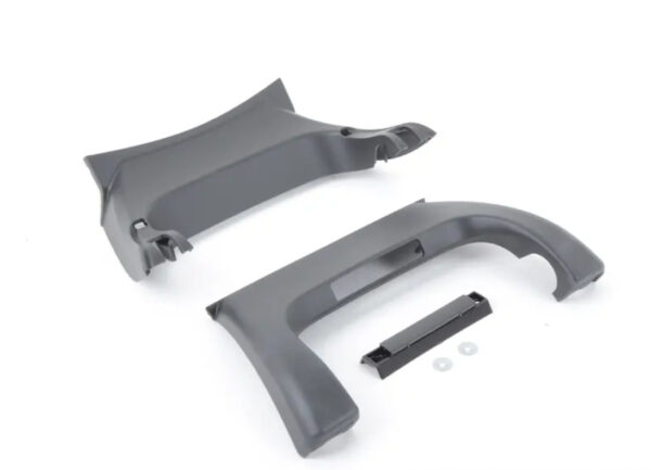 65509131490 - BMW X5 E70 Rear Compartment Monitor Covers Set 65509131490 9131490 ORIGINAL