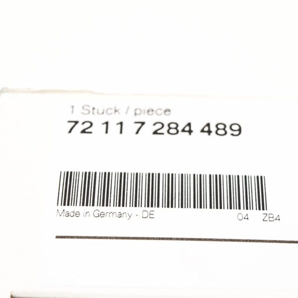 72117284489 - NEW BMW 1 F20 FRONT SEAT BELT COVERING CAP 72117284489 7284489 ORIGINAL
