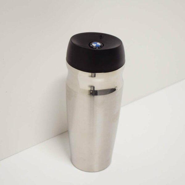 80562211967 - BMW Thermo Mug Stainless Steel Insulated Cup 15oz. 80562211967 ORIGINAL +