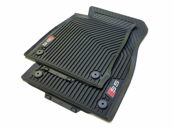 8W7061221A041 - AUDI A5 8W6 S5 Front Foot Mat Set LHD 8W7061221A041 ORIGINAL