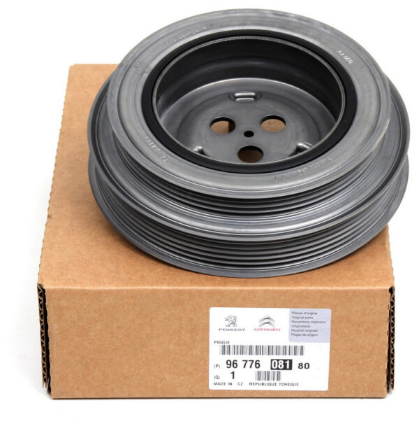 9677608180 - CITROEN JUMPER Furgon MK3 Crankshaft Pulley 9677608180 ORIGINAL