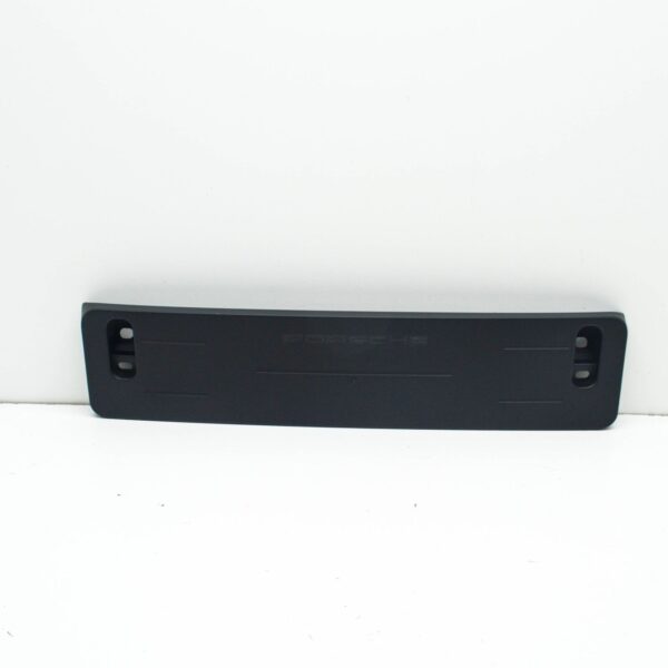 9Y0807287EOK1 - PORSCHE CAYENNE 9Y0 Front Bumper License Plate Holder 9Y0807287EOK1 ORIGINAL