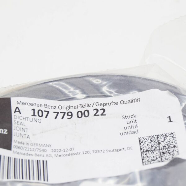 A1077790022 - NEW MERCEDES-BENZ SL R107 FRONT FOLDING TOP SEAL A1077790022 ORIGINAL