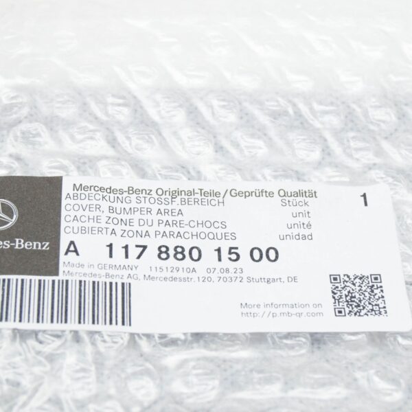 A1178801500 - NEW MERCEDES-BENZ CLA COUPE C117 FRONT BUMPER LOWER GRILLE A1178801500 ORIGINAL