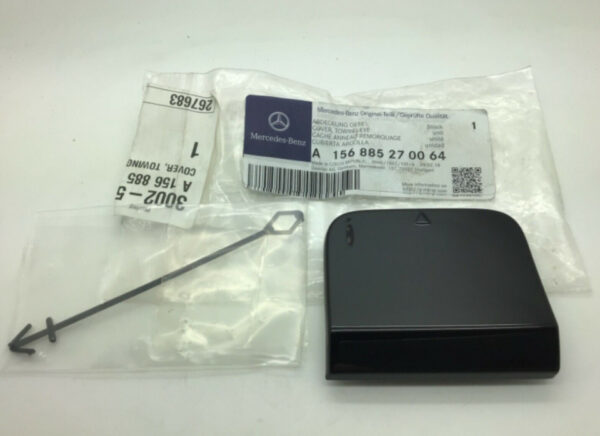 A156885270064 - MERCEDES-BENZ GLA X156 Rear Bumper Tow Eye Lower Cover A156885270064 ORIGINAL
