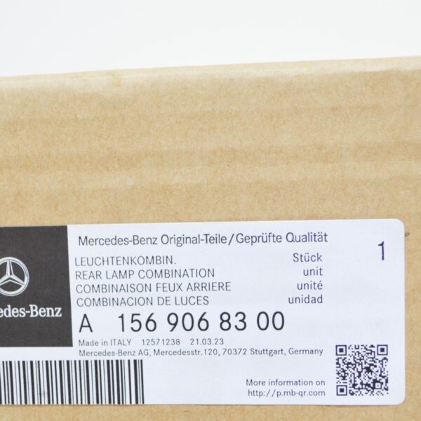 A1569068300 - NEW MERCEDES-BENZ GLA X156 REAR LEFT LED TAILLIGHT A1569068300 ORIGINAL