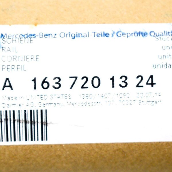 A1637201324 - NEW MERCEDES-BENZ ML W163 FRONT LEFT DOOR WINDOW COVER A1637201324 ORIGINAL