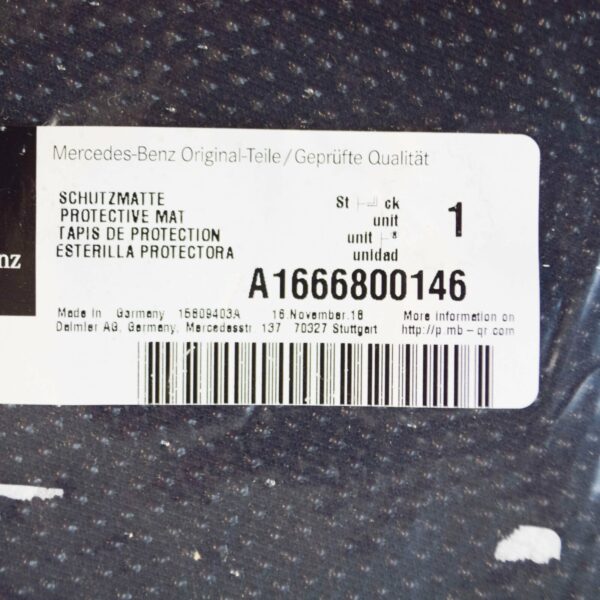 A1666800146 - NEW MERCEDES-BENZ GLE W166 CARGO FLOOR COVER A1666800146