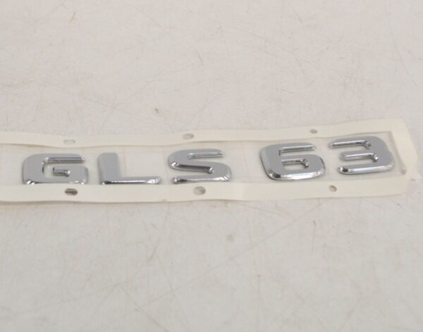 A1668175300 - NEW MERCEDES BENZ W166 GLS 63 TRUNK BOOT EMBLEM BADGE A1668175300 ORIGINAL