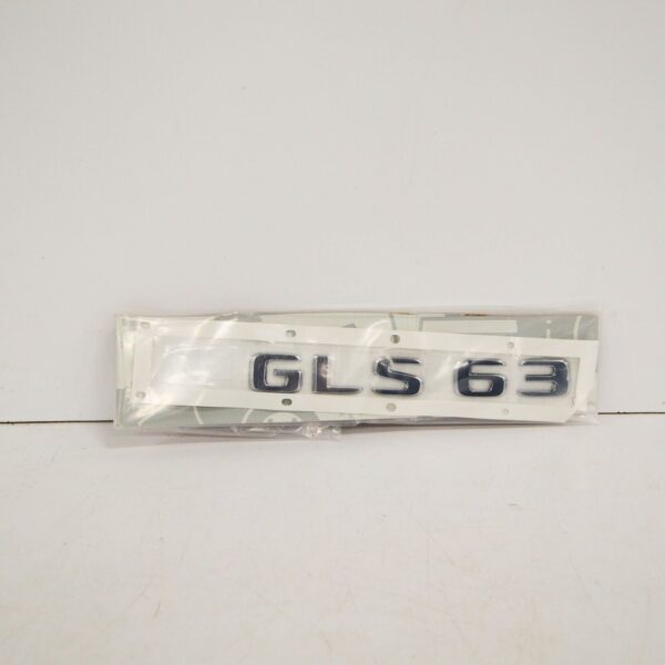 A1668175300 - NEW MERCEDES BENZ W166 GLS 63 TRUNK BOOT EMBLEM BADGE A1668175300 ORIGINAL