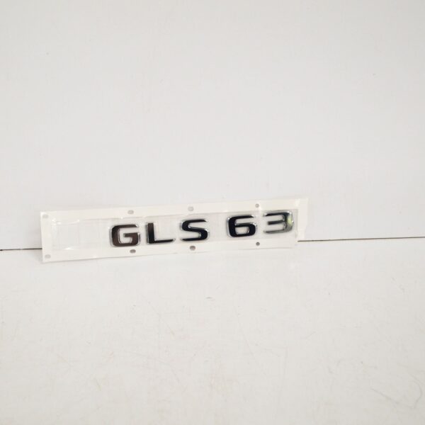 A1668175300 - NEW MERCEDES BENZ W166 GLS 63 TRUNK BOOT EMBLEM BADGE A1668175300 ORIGINAL