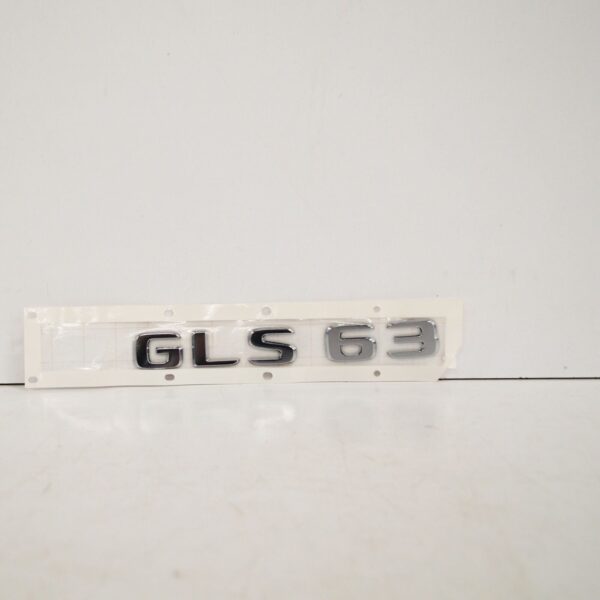 A1668175300 - NEW MERCEDES BENZ W166 GLS 63 TRUNK BOOT EMBLEM BADGE A1668175300 ORIGINAL