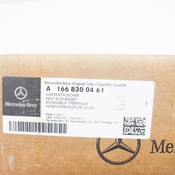 A1668300461 - NEW MERCEDES-BENZ GLE W166 WASHER FLUID HEAT EXCHANGER A1668300461 ORIGINAL