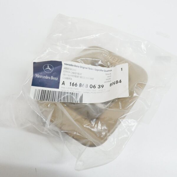A16686806398N84 - NEW MERCEDES BENZ GL X166 REAR SEAT PANEL BACKREST CAP A1668680639 8N84 ORIGINAL