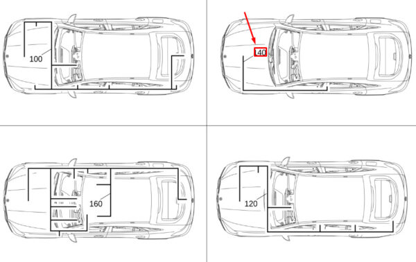 A1675402311 - MERCEDES-BENZ GLE W167 Air Spring Wiring Harness A1675402311 ORIGINAL