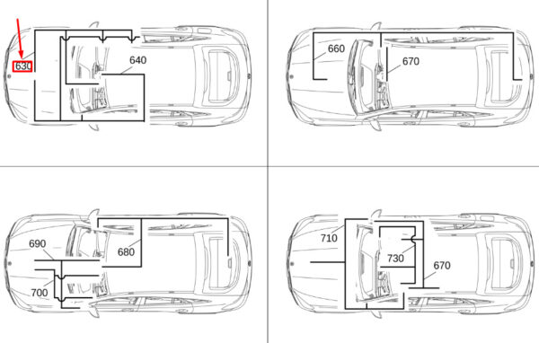 A1675402514 - MERCEDES-BENZ GLE W167 All-Wheel Drive Wiring Harness A1675402514 ORIGINAL
