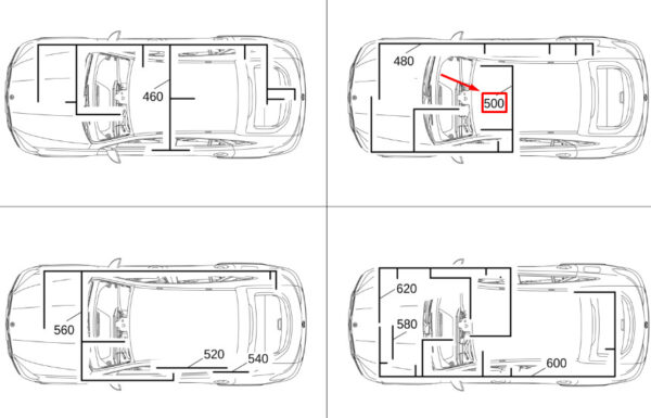 A1675402942 - MERCEDES-BENZ GLE W167 Sound Generator Wiring Harness A1675402942 ORIGINAL