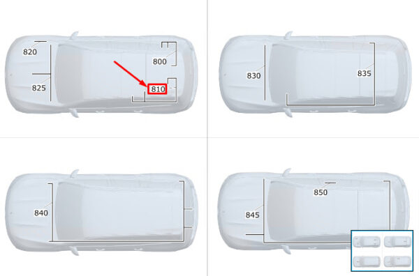 A1675403429 - MERCEDES-BENZ GLS X167 Rear Left Load Compartment Wiring A1675403429 ORIGINAL
