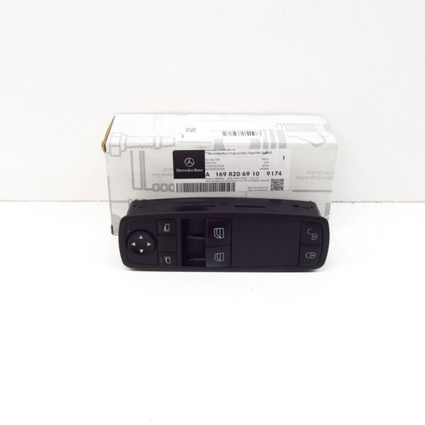 A16982069109174 - MB A-CLASS W169 Front Right Window  Mirror Switch Unit A1698206910649174 NEW
