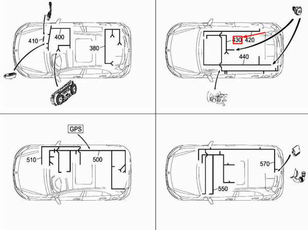 A1765403708 - MERCEDES-BENZ A W176 Rear Cigar Lighter Wiring Harness A1765403708 ORIGINAL