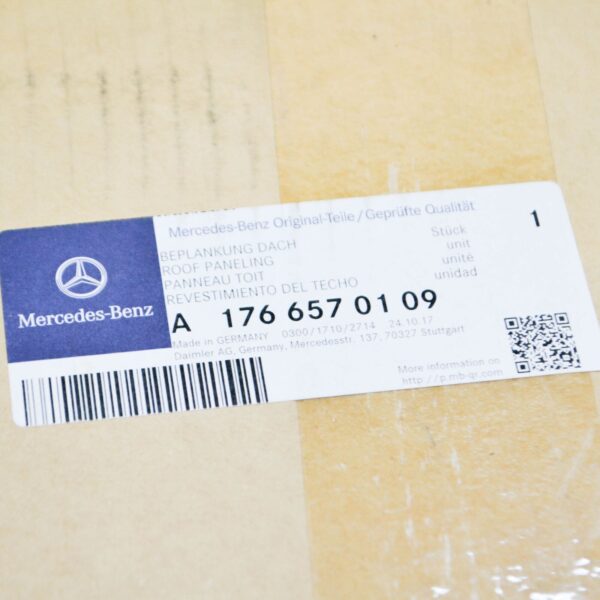 A1766570109 - NEW MERCEDES-BENZ A W176 ROOF PANELING A1766570109