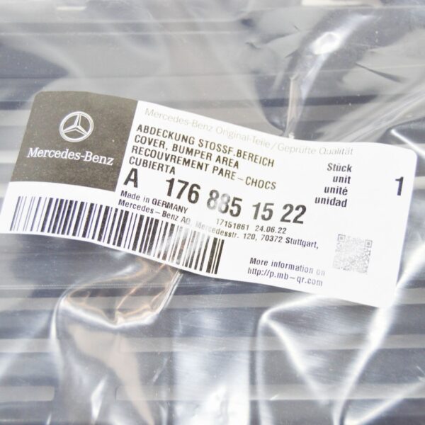 A1768851522 - NEW MERCEDES-BENZ A-CLASS W176 FRONT BUMPER LEFT COVER A1768851522 ORIGINAL