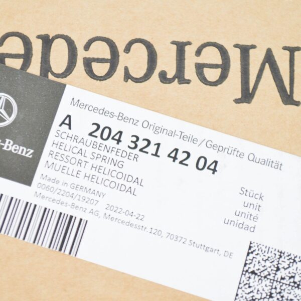 A2043214204 - NEW MERCEDES-BENZ C W204 FRONT COIL SPRING A2043214204 ORIGINAL