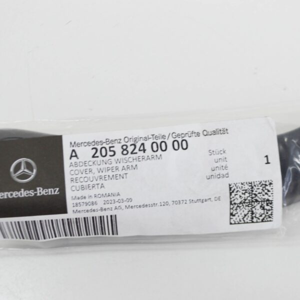 A2058240000 - NEW MERCEDES-BENZ GLC X253 FRONT LEFT WIPER ARM COVER A2058240000 ORIGINAL