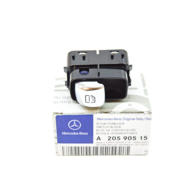 A20590515139051 - Mercedes-Benz W205 C-Class FRONT Door Window Switch A20590515139051 NEW