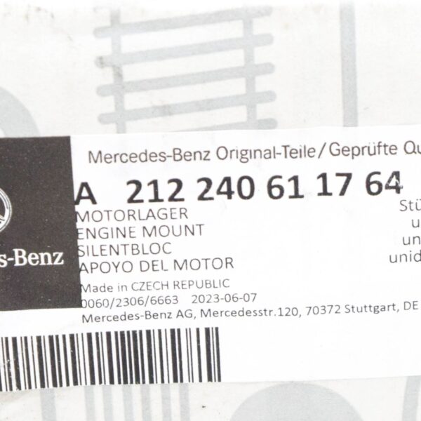 A212240611764 - NEW MERCEDES-BENZ E W212 LEFT SIDE ENGINE SUPPORT A212240611764 ORIGINAL