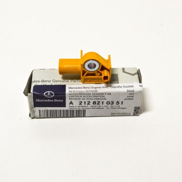 A2128210351 - NEW MERCEDES BENZ E W212 FRONT IMPACT CRASH SENSOR A2128210351