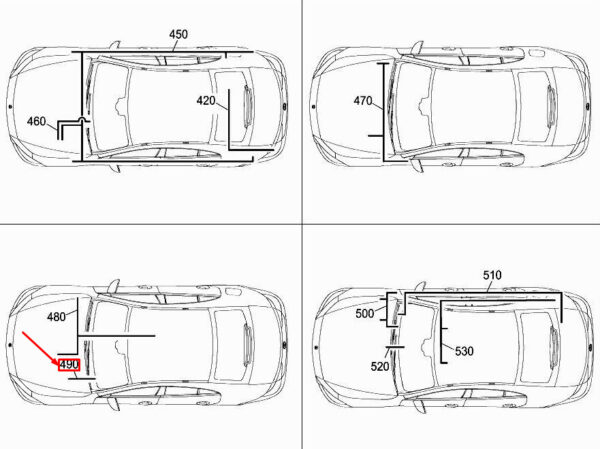 A2135400356 - MERCEDES-BENZ CLS C257 Powertrain Wiring Harness A2135400356 ORIGINAL